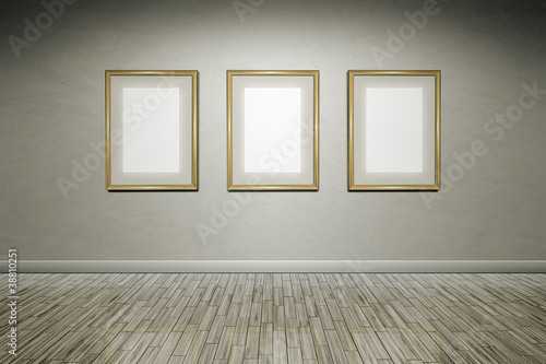 grunge wall frames © magann