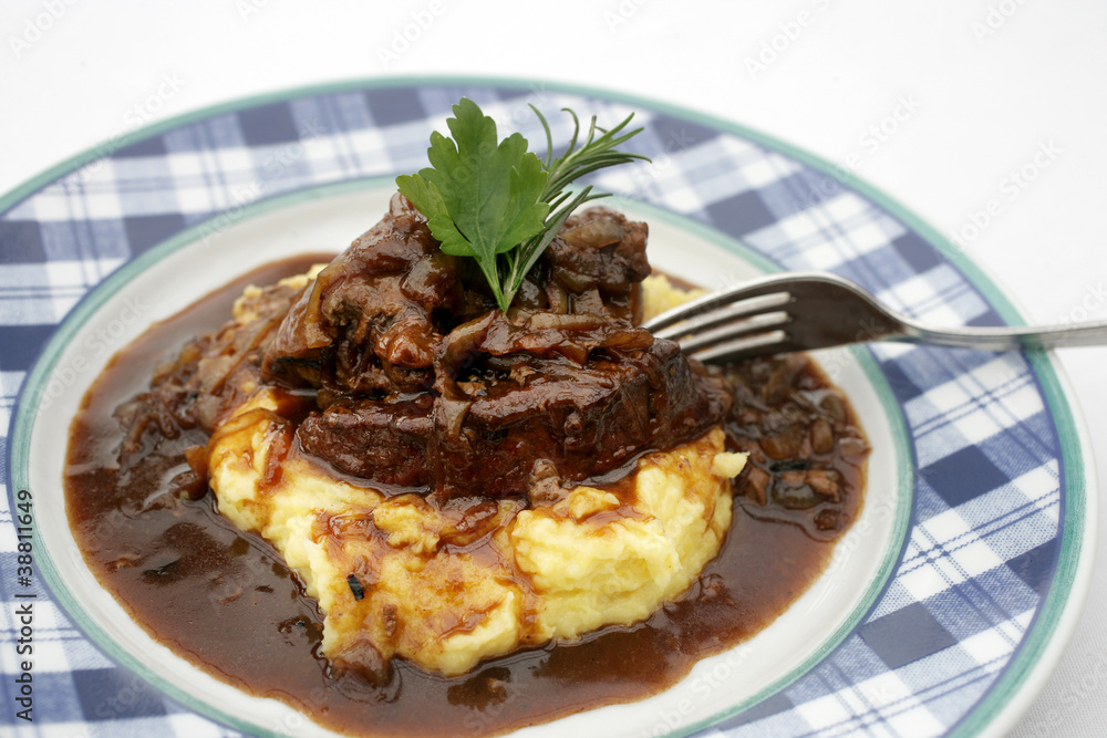 Schweineleber in würziger Zwiebelsauce Schweineleber in würziger Zwiebelsauce