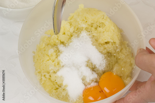 Tapety artystyczne torta di riso - preparazione