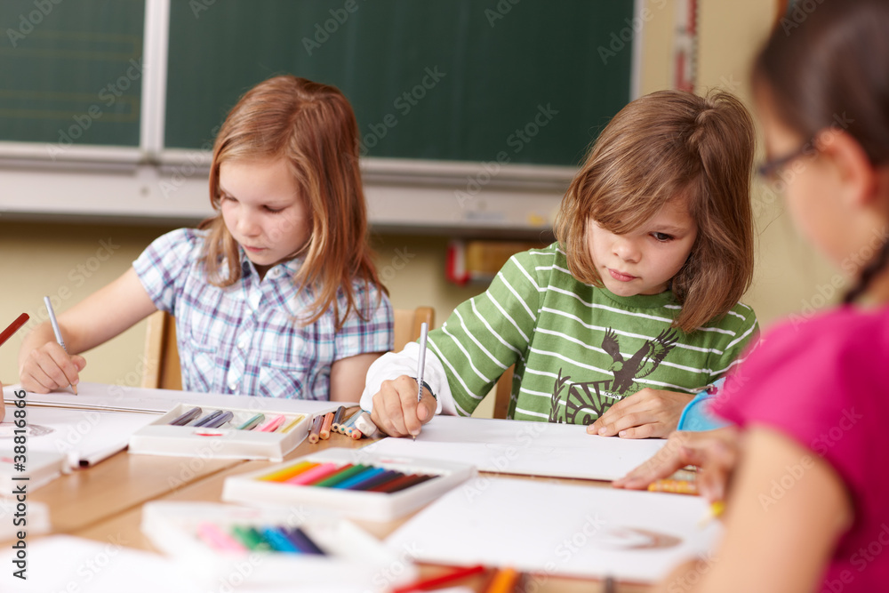 Schüler in der Grundschule Schüler in der Grundschule