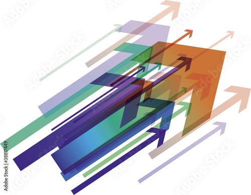 Colorful arrows