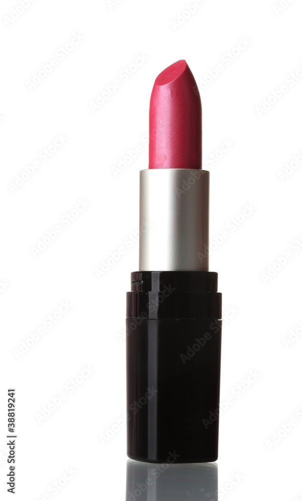 Red lipstick isolated on white background Red lipstick isolated on white background