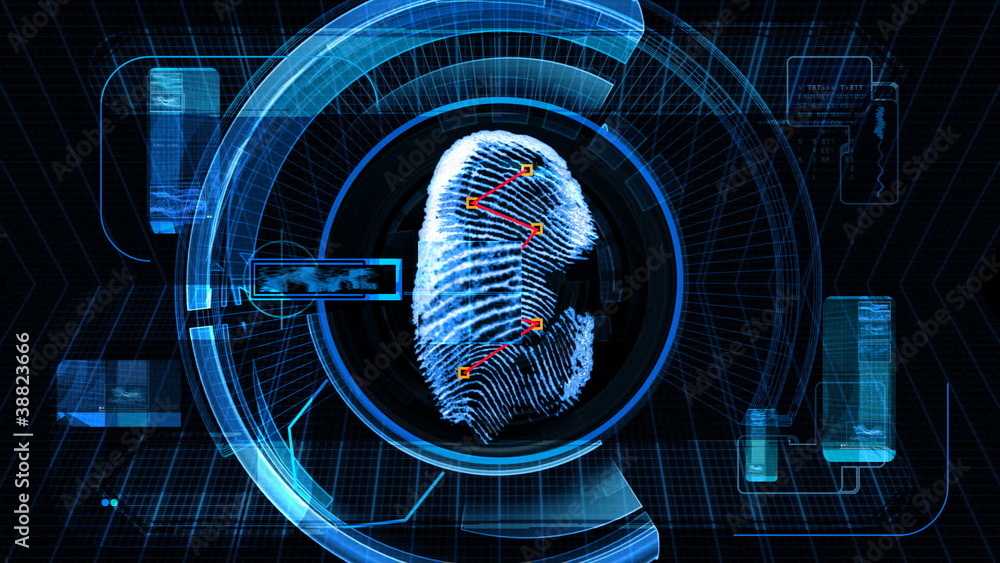 Fingerprint Security Scan Technology (HD)