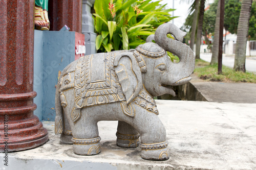 Stone Carving East Indian Elephant
