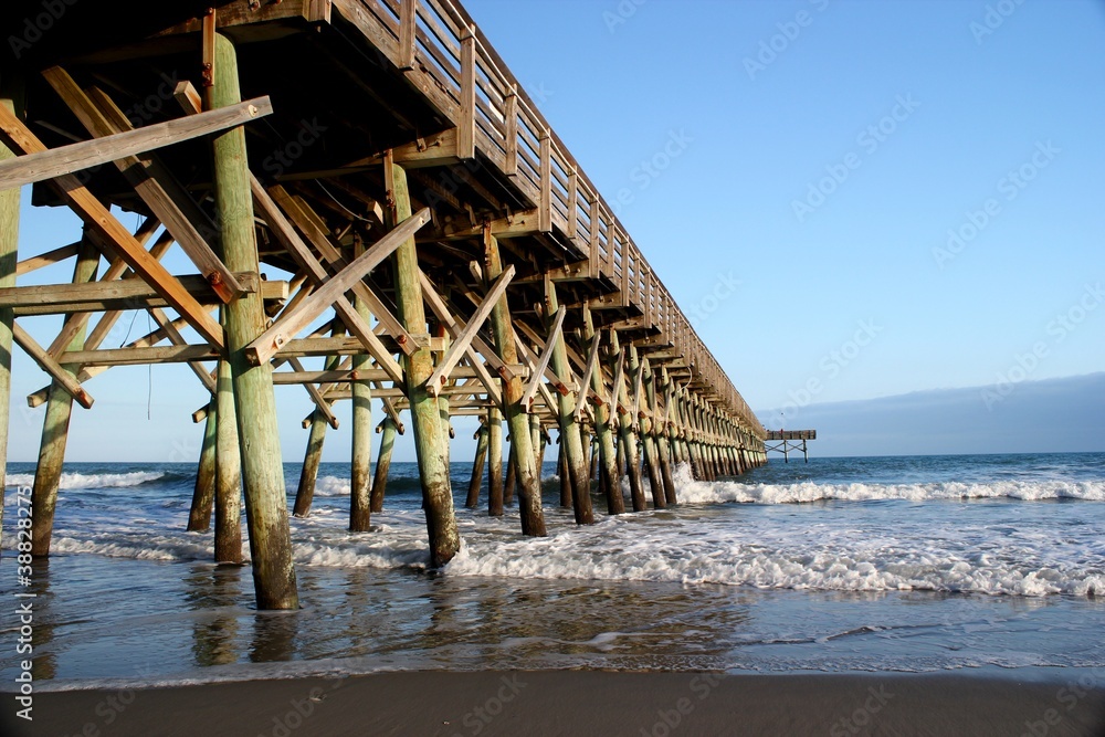 Under the pier