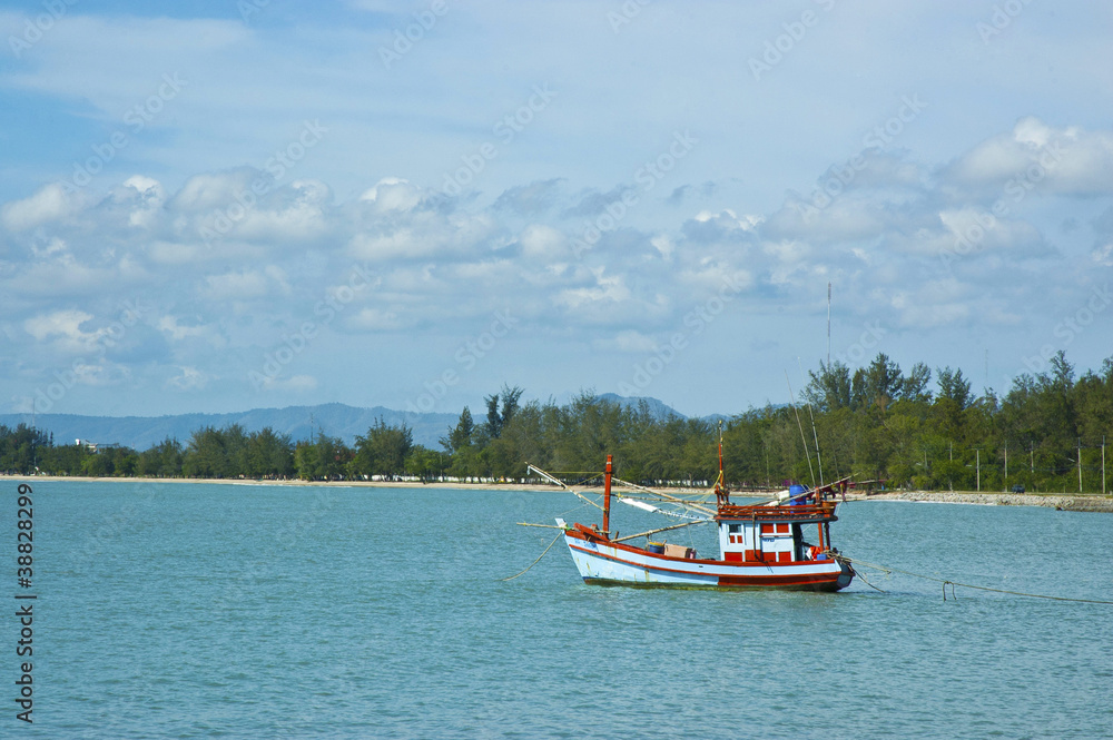 Fishing boat thai.