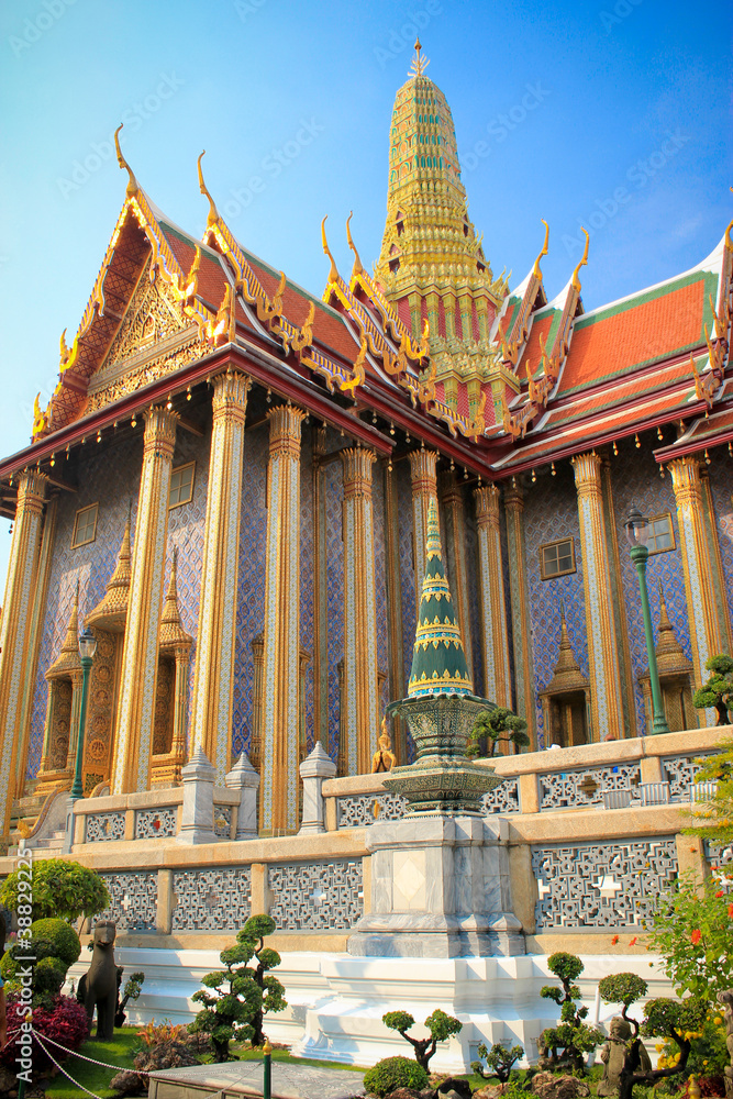 The famous Grand Palace in Bangkok Thailand The famous Grand Palace in Bangkok Thailand