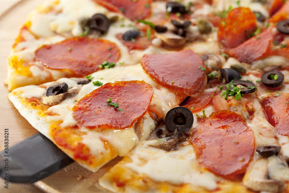 Pizza Salami Pizza Salami