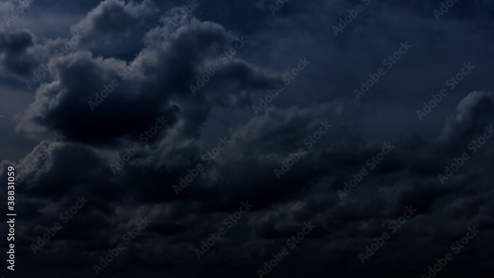 Lightning Storm Clouds