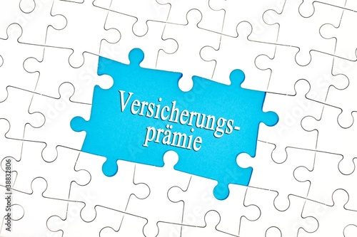 Versicherungsprämie photo