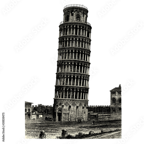 La tour de Pise
