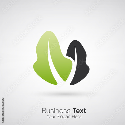 vecteur feuille verte