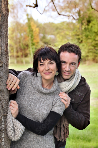 Foto Couple in the countryside