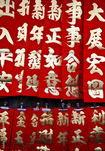 calligraph for chinese newyear