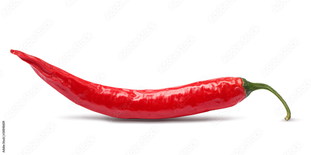 Red chili pepper isolated Red chili pepper isolated