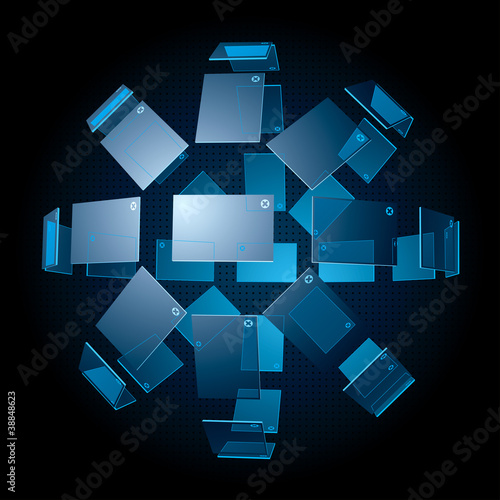 3D Spherical Template