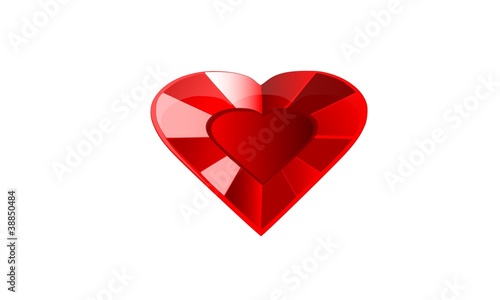 red heart
