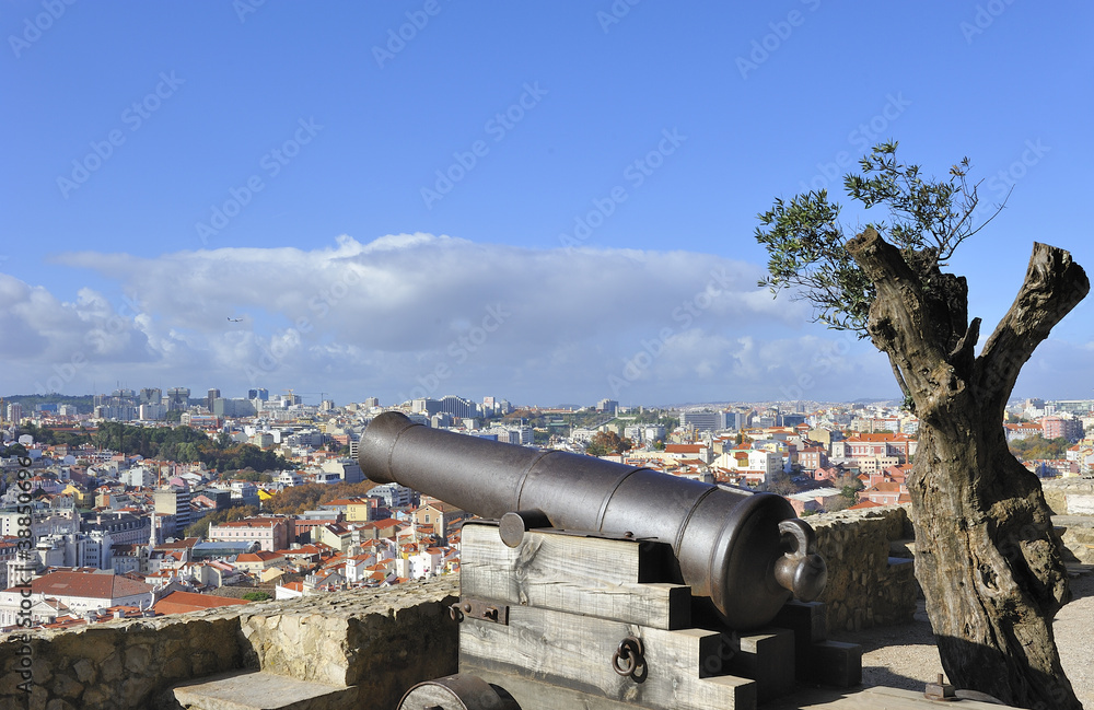 Aussicht auf Lissabon, Portugal