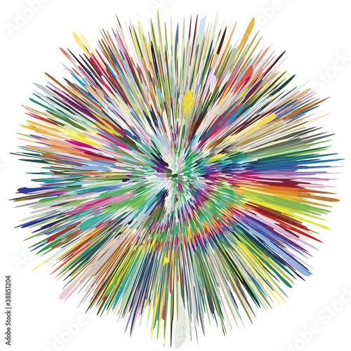 Vector paint splash