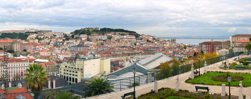 Panorama Lissabon, Portugal