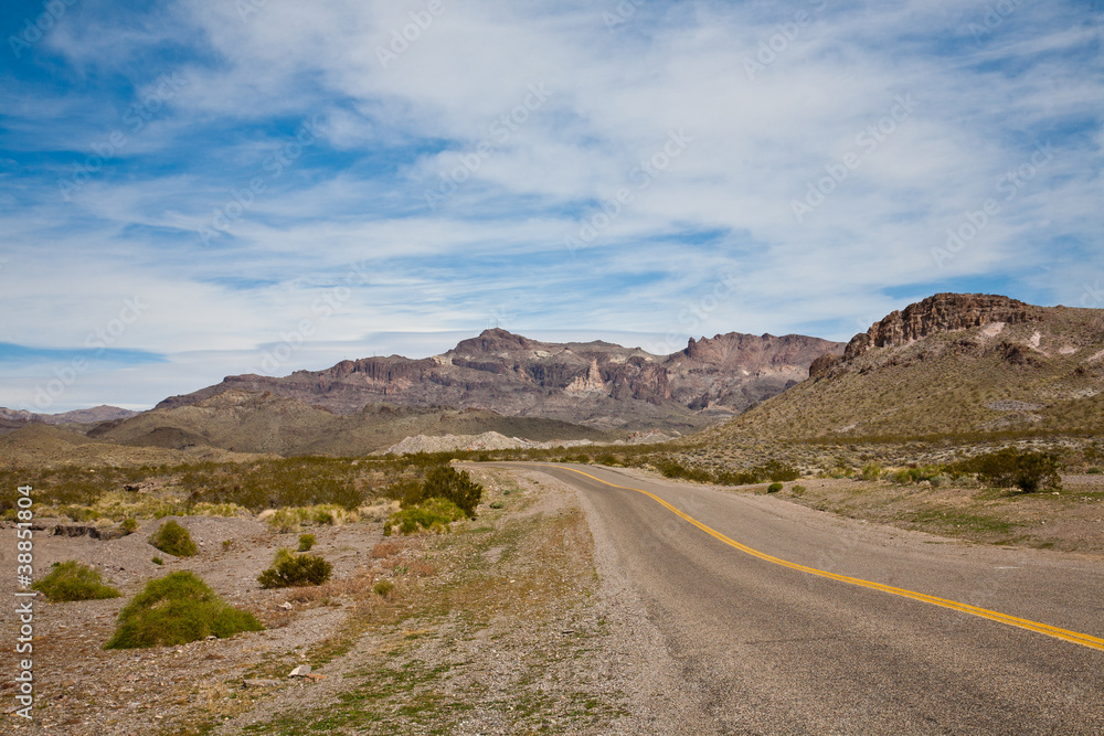 Arizona desert road