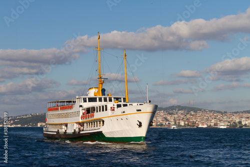 Photography A ferry from Bosphorus, Istanbul