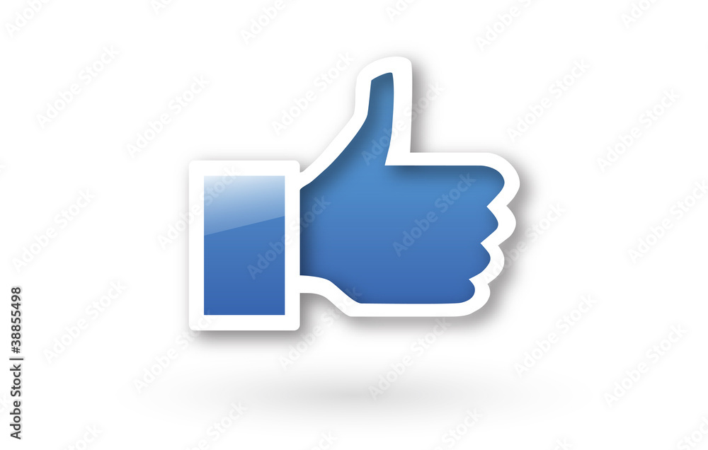 Obraz premium Thumb up like hand