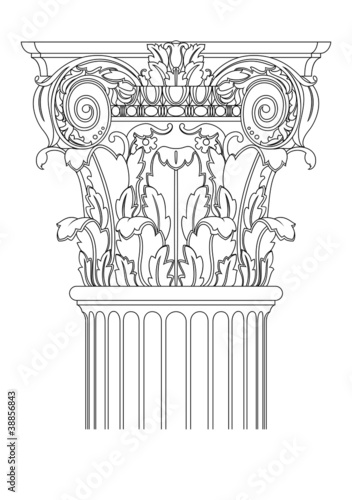 vector classic column