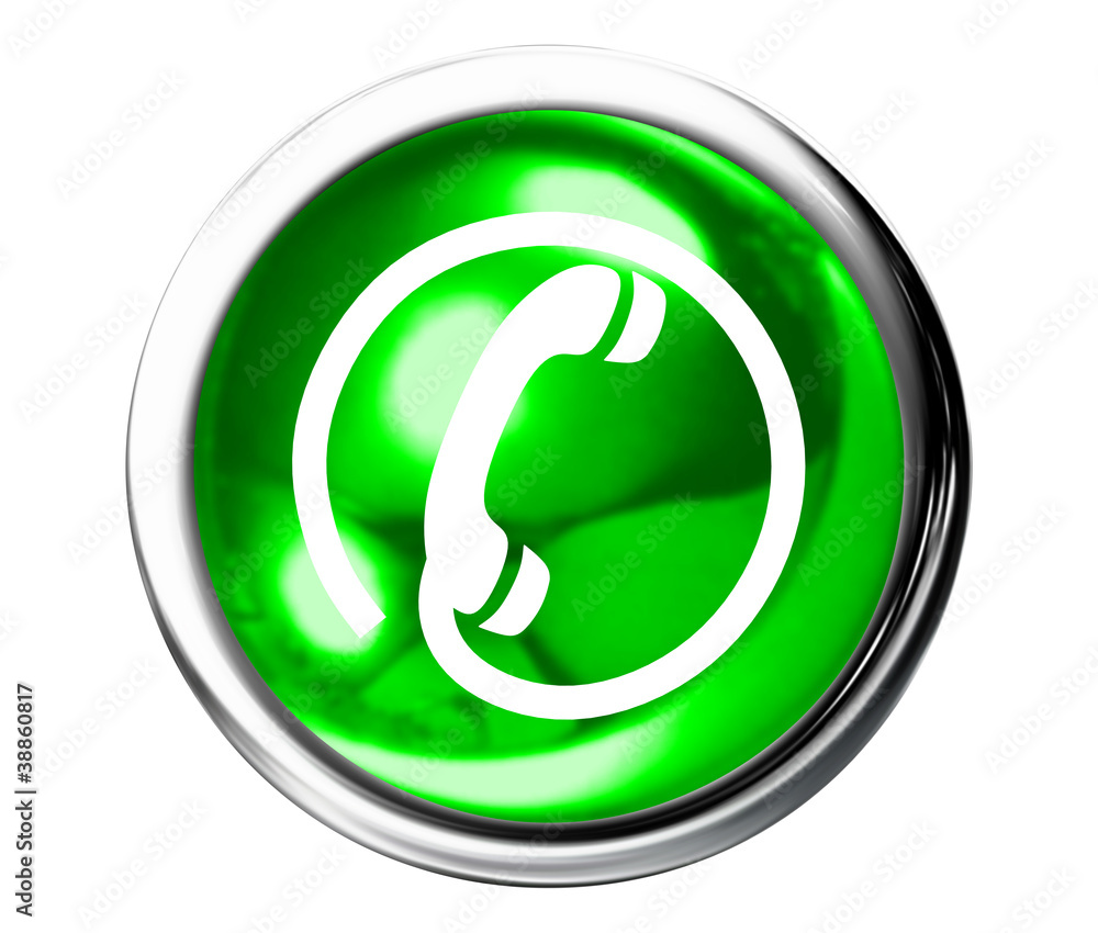 Telephone Icon Button