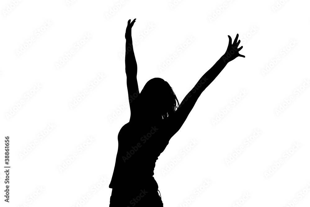 Frau Silouette Frau Silouette
