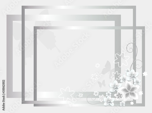 silver wedding background