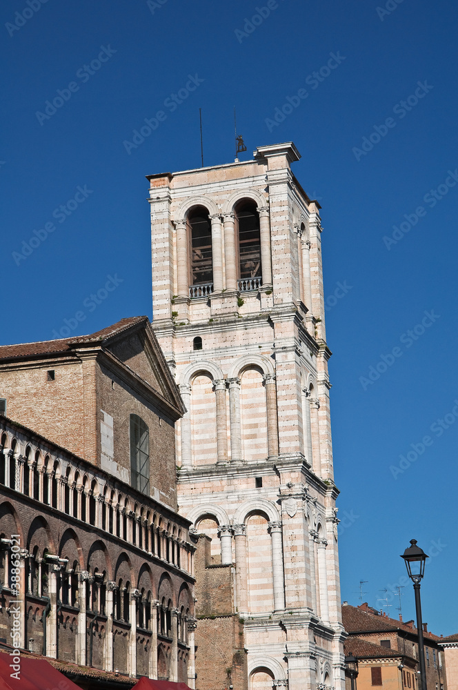 Cathedral of St. George. Ferrara. Emilia-Romagna. Italy.