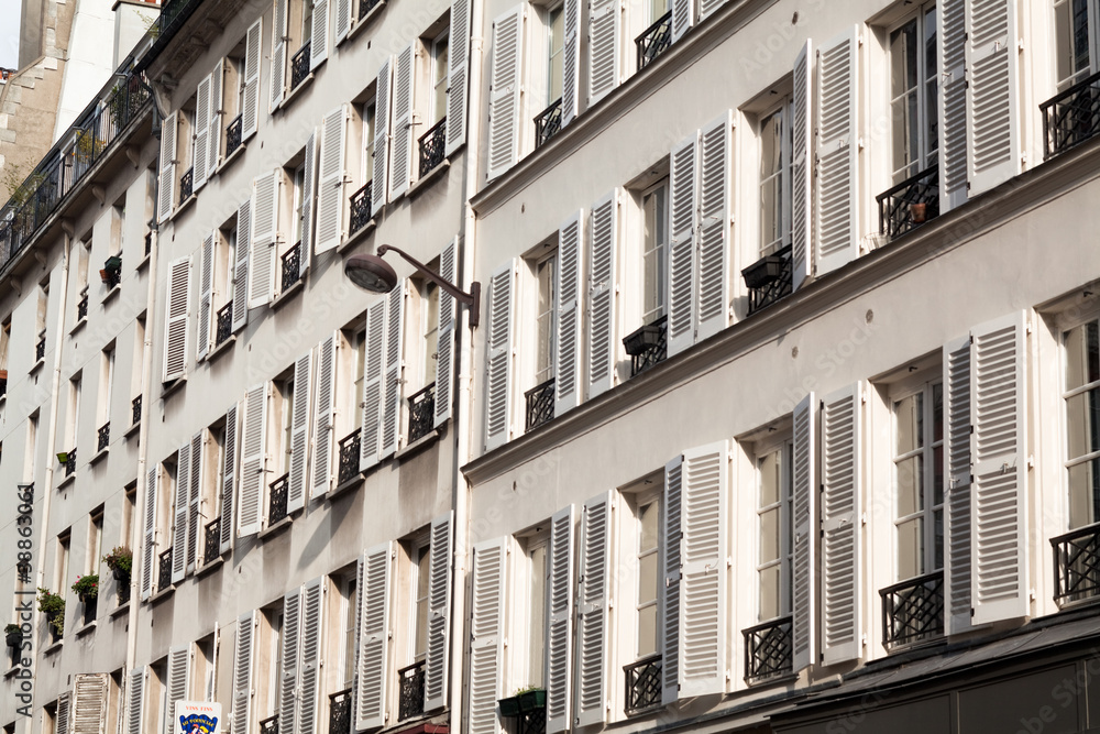 Immeuble parisien de Montmartre