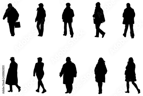 silhouette monochrome