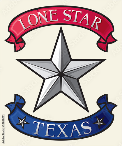 Star - Symbol of the State of Texas (Texas Lone Star)