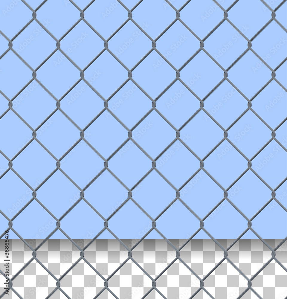 Fototapeta premium Security Fence Pattern