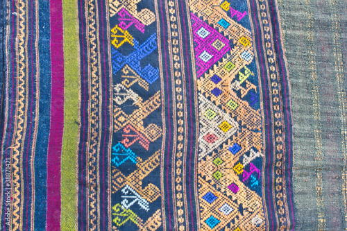 Thai pattern fabric