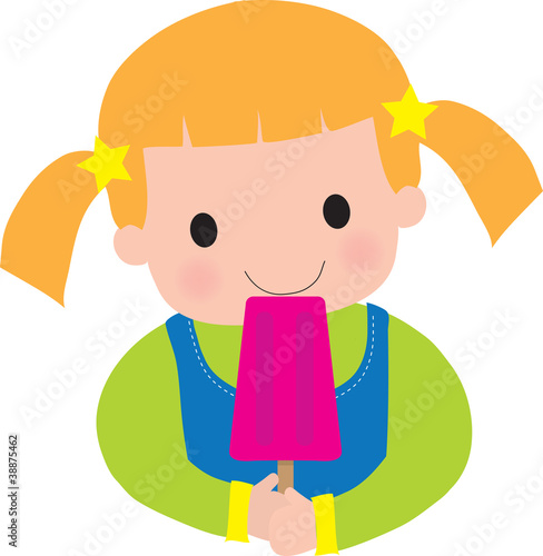 Little Girl Popsicle