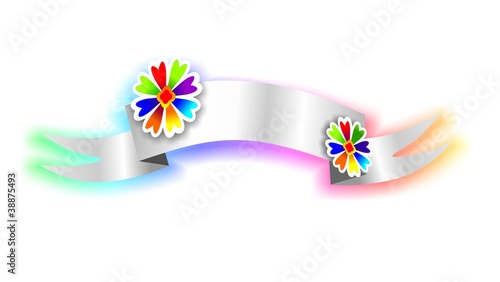 Banner Blume