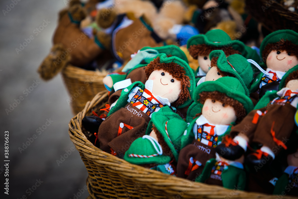 Fototapeta premium Austrian souvenirs