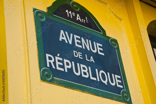 Fotografia avenue de la république à Paris 11ièm
