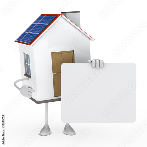 solar house figure