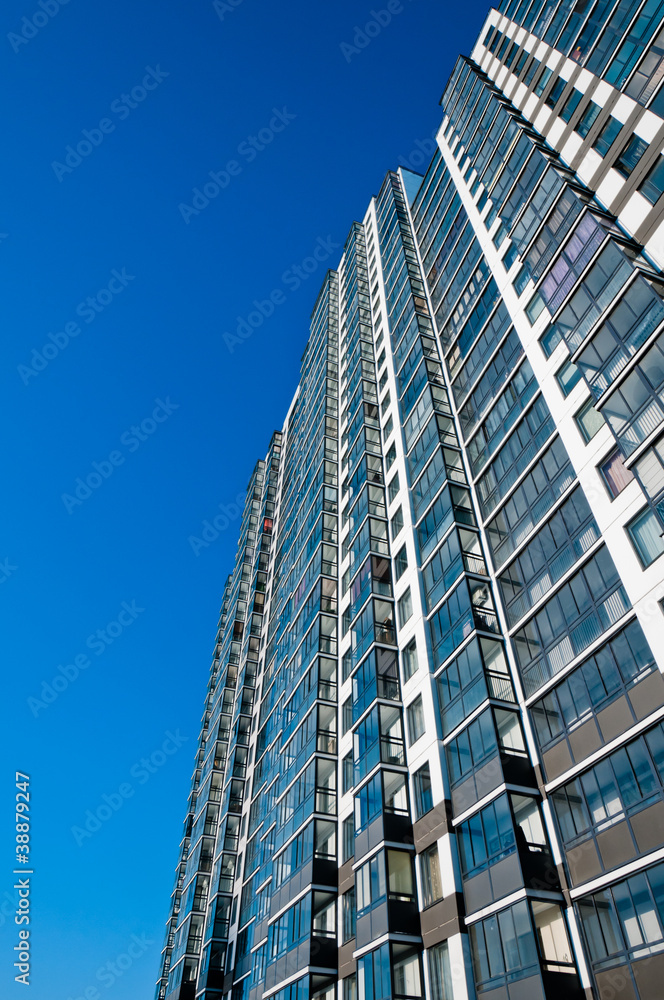 High house with apartments