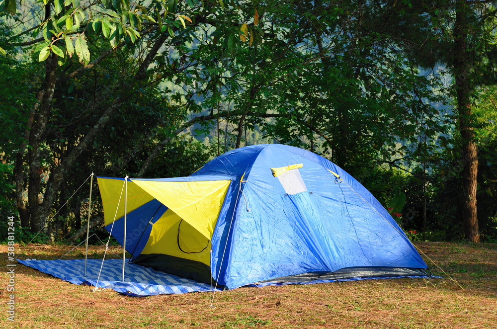 Camping Tents at Campground during Daytime