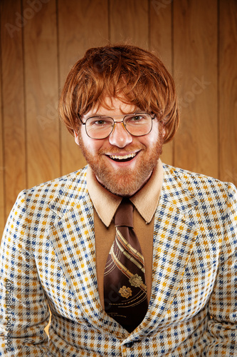 60s Game Show Host Wearing An Ugly Sports Coat