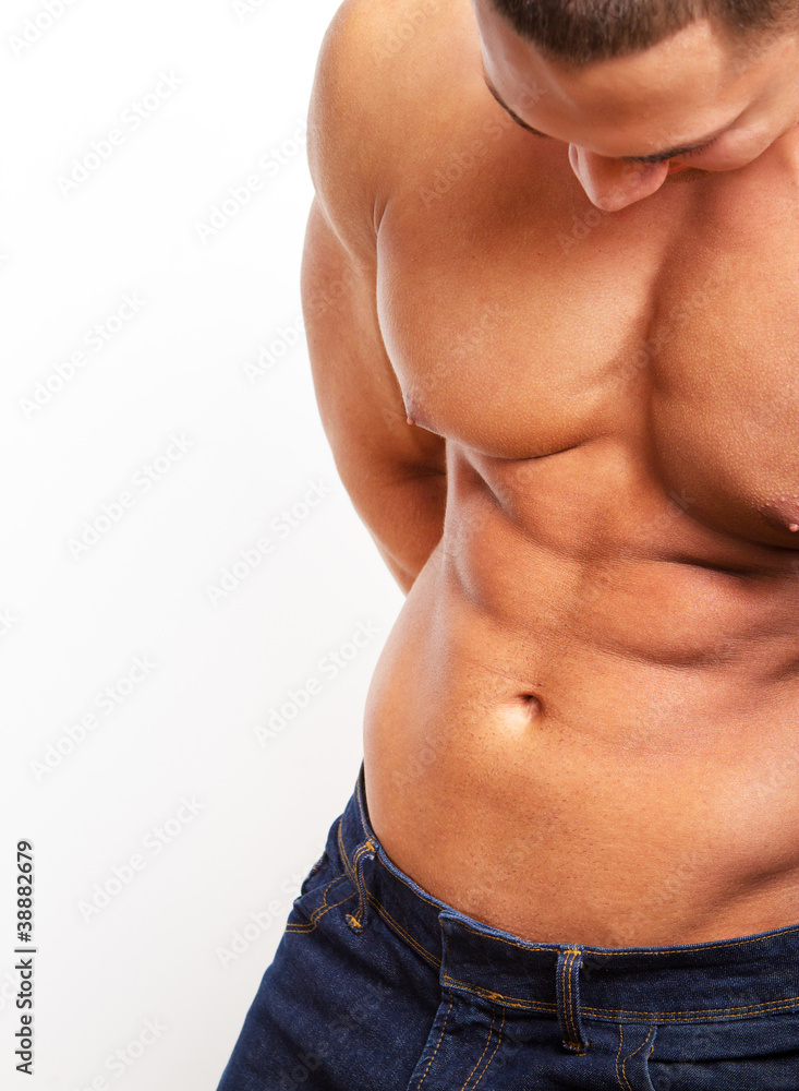 Fototapeta premium Image of sexy man torso