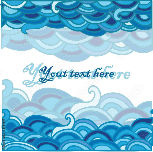 cartoon sea background