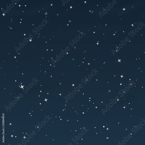 Starry Night - Vector