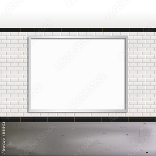 Couloir_Mur_Metro_Affiche