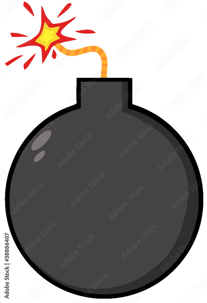 Fototapeta premium Black Bomb